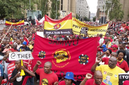 Johannesburg: The day of the red tide