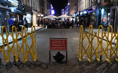 UK eyes tougher Covid-19 restrictions for England as outbreak spreads
