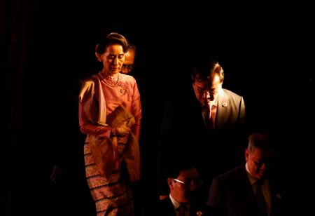 Myanmar says detained former leader Aung San Suu Kyi met Red Cross official