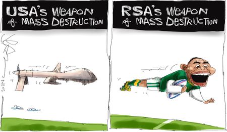 Cartoon: Jerm's Weapons of Mass Destruction