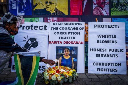 Slain whistle-blower Babita Deokaran potentially unveiled a criminal syndicate at the Department of Health