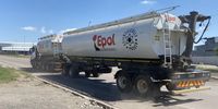 Epol, RCLs animal feed company, also operated on the RCL premises. A truck transporting goods for the manufacturers leaves the plant facilities. Photo: Felix Dlangamandla/DM