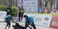 Beijing Holds Humanoid Half Marathon