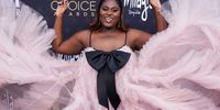 US actor Danielle Brooks attends the 29th Critics Choice Awards at The Barker Hangar in Santa Monica, California, USA, 14 January 2024.  EPA-EFE/ALLISON DINNER