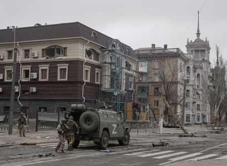 More than 1,000 Ukraine marines surrender in key port of Mariupol, says Russia