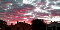 Sunrise over Lenasia South, south of Joburg, at exactly 6am one morning this week.</p>
<p>