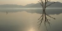 , sunset at Hartbeespoort dam 2015