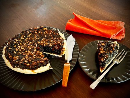 What’s cooking today: Date and walnut tart