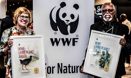 Overberg Renosterveld Trust and actor John Kani honoured by WWF