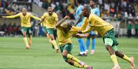 Oswin Appollis of South Africa celebrates goal during the FIFA World Cup Qualifiers 2026 match between South Africa and Rwanda at Mbombela Stadium, in Nelspruit on 14 October 2025. (Photo: Phakamisa Lensman/BackpagePix)
