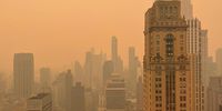 Canda's wildfire smog descends on New York City P4U_readersubmission