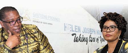 Grin Reapers — a smile and an NHI promise for Helen Joseph patients