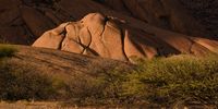 The Old Man's Face - Spitzkoppe - Namibia. Photographer: Neville Lance