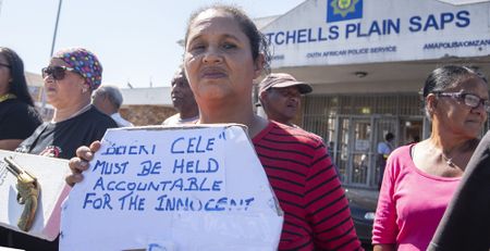 Violence-torn community in Cape Town campaigns for a society without guns