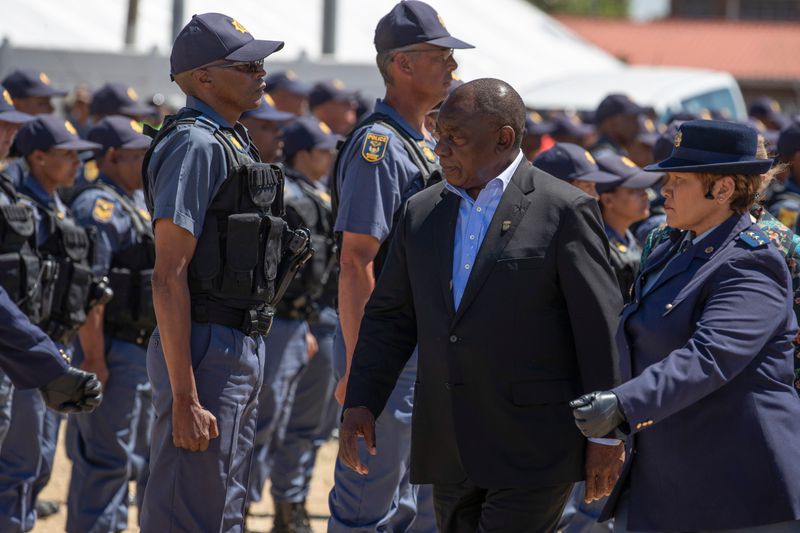 SAPS suspends police captain for pocketing millions falsely claimed for Ramaphosa protectors