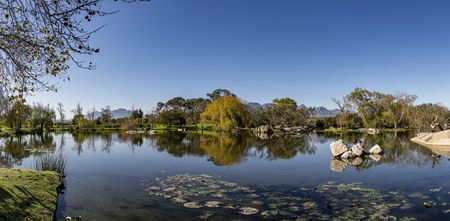 A river runs through it