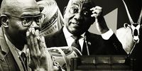 Makashule Gana — the man with President Ramaphosa’s head in his hands