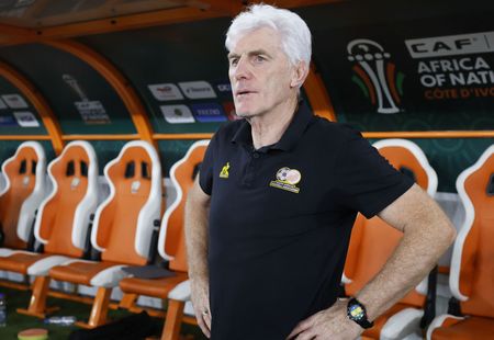 Bafana Bafana coach Hugo Broos proud despite semifinal loss to Nigeria