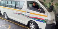 Fuel for hope — minutes before the Budget is tabled, Cape Town taxi owner and driver Ashley Jafter voices a pressing plea: ‘They must work on the diesel and petrol [decrease prices].’ (Photo: Lisakanya Venna)