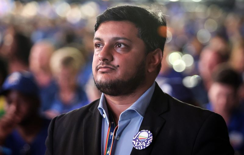 Ashor Sarupen, DA’s new No 2, won’t leave the Treasury