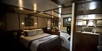 Lady J's master cabin. Image: Don Pinnock