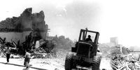 Homes being bulldozed in District Six. (Photo: District Six donor E Walker / District Six Museum Collection)