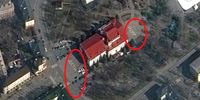 The children of Mariupol’s Drama Theatre was easily visible from the sky with huge forecourts on both sides of the building, where parents<br>wrote “KIDS” clearly visible on satellite images, the writings, of course, were clear as the day to Russian<br>pilots. And there are now multiple reports, including Amnesty International one, which documented and<br>showed that Russia’s military deliberately attacked the Mariupol theatre despite knowing thousands of<br> civilians were taking shelter there.<br>(Photo: Supplied)