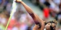  Chinecherem Nnamdi of Nigeria competes in the Men Javelin Throw Qualification of the Athletics competitions in the Paris 2024 Olympic Games, at the Stade de France stadium in Saint Denis, France, 06 August 2024.  EPA-EFE/CHRISTIAN BRUNA