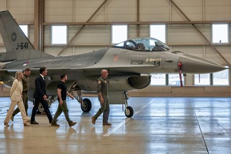 Ukraine Gets First Delivery of F-16 Fighter Jets After Long Wait
