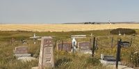 We are stuck in Canada because of covid. Walking through a graveyard on a local reserve is a sure way to avoid the virus. 