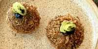 Sorry, your story will have to wait. Here are your squink ink croquettes. (Photo: Tony Jackman)