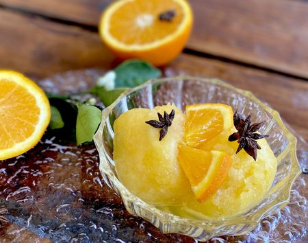 Lockdown Recipe of the Day: Orange Anise Sorbet