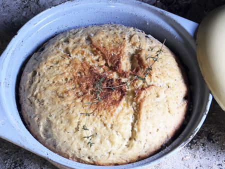 A thyme-infused braai loaf to entice the spring