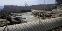 Construction work on the Grand Ethiopian Renaissance Dam along the River Nile. (Photo: EPA-EFE / STR)