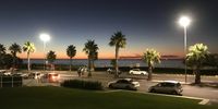Sea Point Promenade winding down for the night.