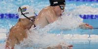 Tatjana Smith of South Africa competes in the Women 100m Breaststroke semifinal of the Swimming competitions in the Paris 2024 Olympic Games, at the Paris La Defense Arena in Paris, France, 28 July 2024.  EPA-EFE/RONALD WITTEK