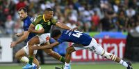 Blitzbok playmaker Shilton van Wyk was superb against France in the final of the Cape Town SVNS. (Photo: Ashley Vlotman/Gallo Images)