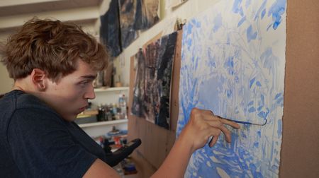 An artist’s journey coloured by memories of freedom