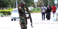Police forces keep tight security in the island capital to stop any gatherings after voting in the Tanzania general elections in Stone Town, Zanzibar, Tanzania on 29 October 2020. (Photo: EPA-EFE / Anthony Siame)