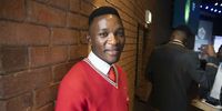 Vusi Austin Hendriks from Raymond Mhlaba Secondary School: Johannesburg West says he is proud of being top candidate in physical science, even though he had to sacrifice playing soccer and chess. (Photo: Chanel Retief)