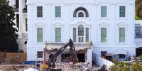 White House East Wing Demolition Continues For Trump Ballroom Construction
