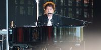 3 July 2019: Bob Dylan performs live on stage on the fifth day of the annual Roskilde Festival in Roskilde, Denmark. (Photograph by Joseph Okpako/ Redferns)