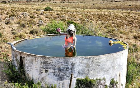 Bring Beverley back — Nieu-Bethesda grieves loss of beloved dam mannequin