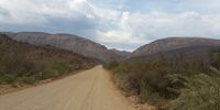 Rainclouds ahead of impending Klein Karoo downpour.