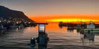CAPTION: The picture within the picture: sunrise at Kalk Bay Harbour 22 June.</p>
<p>CREDIT: Martin Fennell, Noordhoek