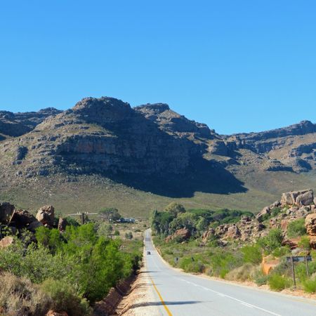 Above the world on the Pakhuis Pass