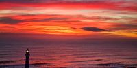 Burning shore. Photographer: David Swart 