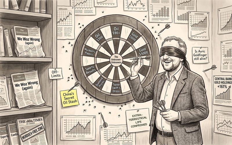 The strange and wonderful joy of making wrong predictions