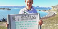 Jade Bothma, 14, founded NPO Oceano Reddentes when she was 13 years old. (Photo Ocean Pledge)