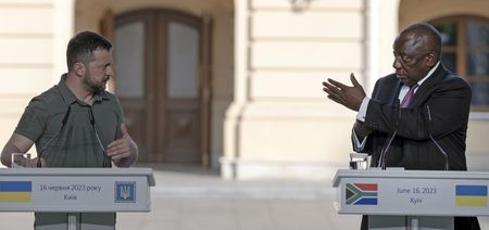 What is South Africa’s role in Ukraine’s peace talks?